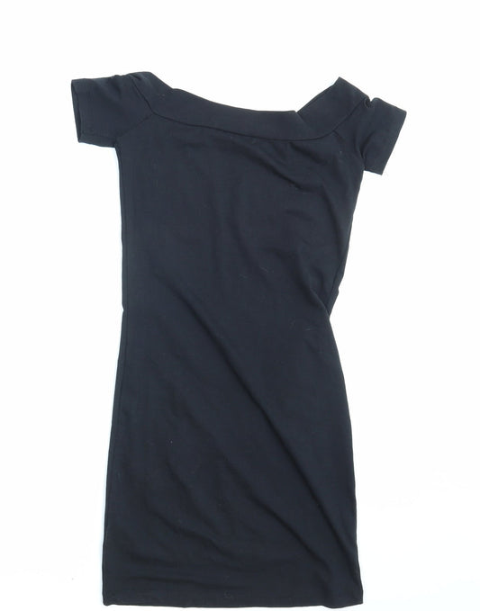 Atmosphere Womens Black T-Shirt Dress Size 6