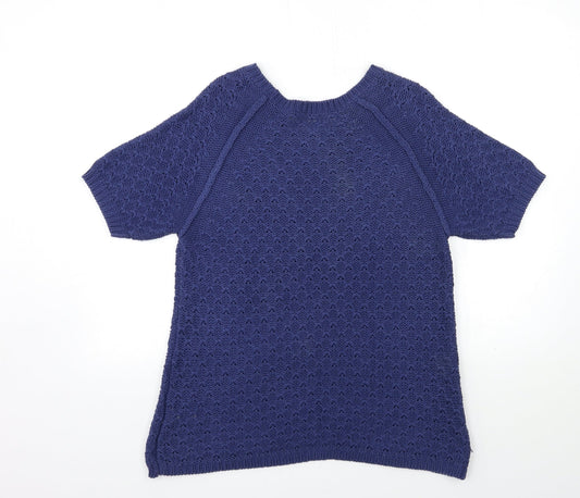 Womens UK Size 12 Dorothy Perkins Blue Pullover Jumper