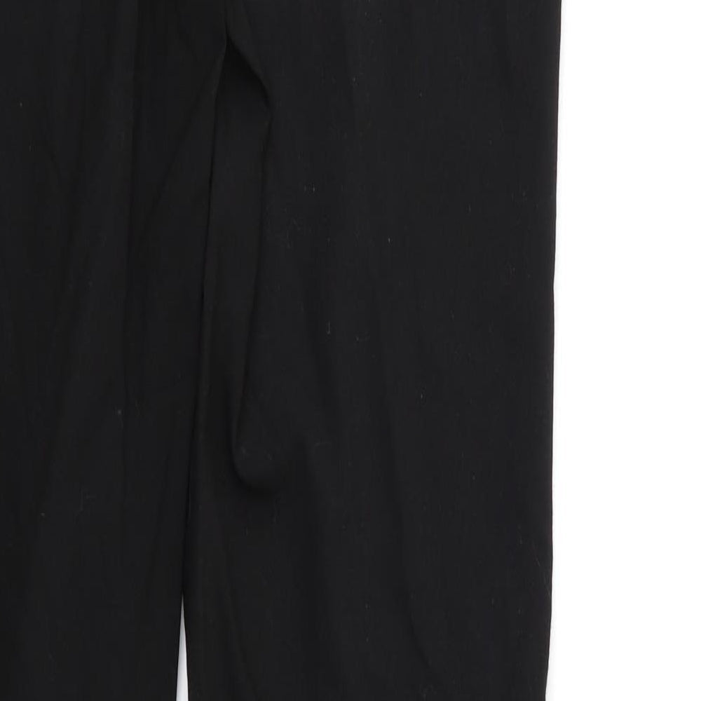 david luke Womens Black Trousers Size 30 in L31 in