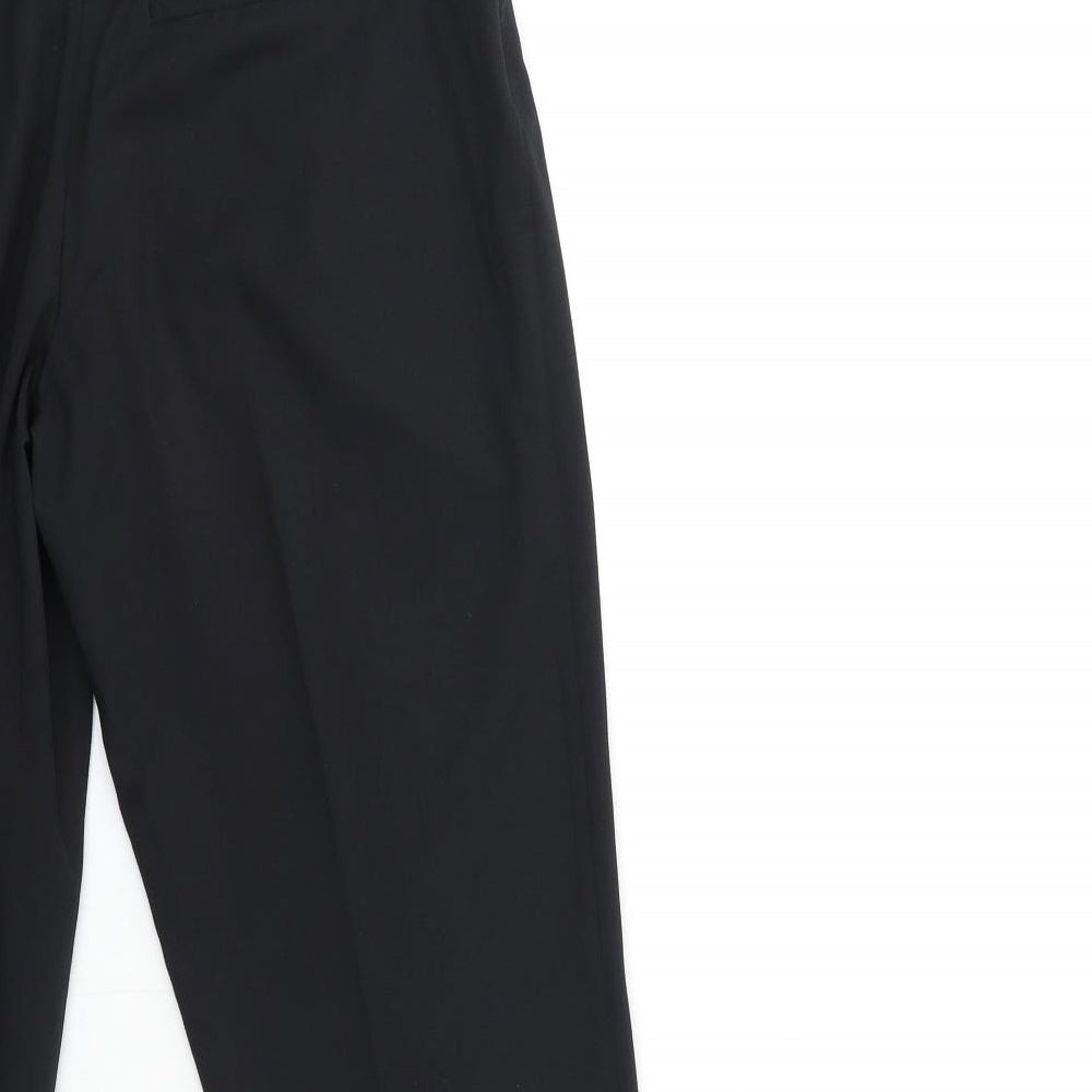 Primark Womens Black Trousers Size 6 L27 in