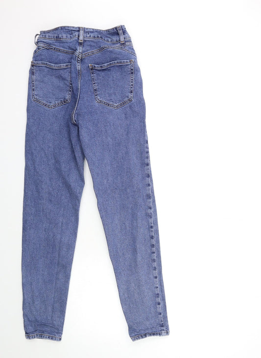 Denim & Co. Womens Blue Denim Skinny Jeans Size 6 L29 in