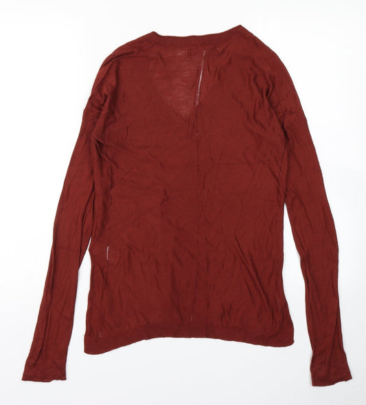 Womens UK Size 10 NEXT Brown Pullover Jumper