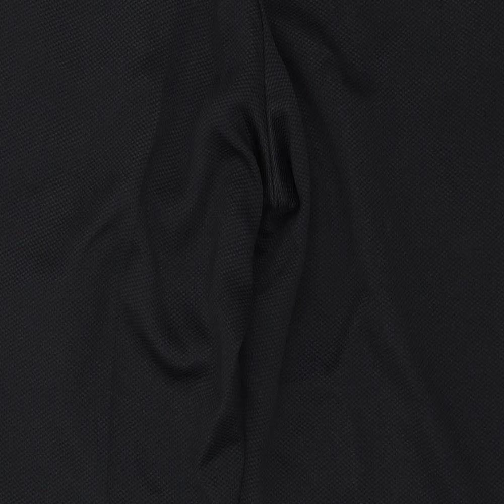 Womens UK Size 12 Preworn Regular Fit Black Trousers