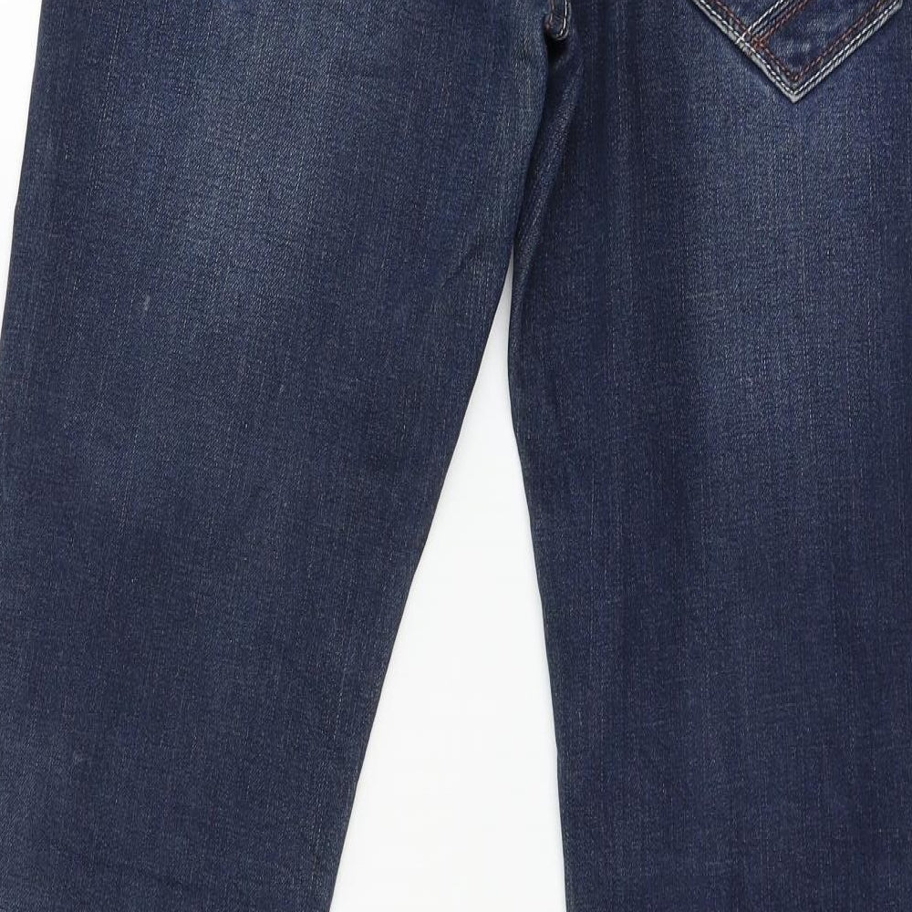Komino Mens Blue Denim Straight Jeans Size 28 in L31 in