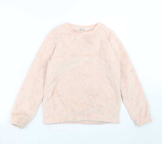 Primark Girls Pink Geometric Top Pyjama Top Size 11-12 Years - Star Pattern
