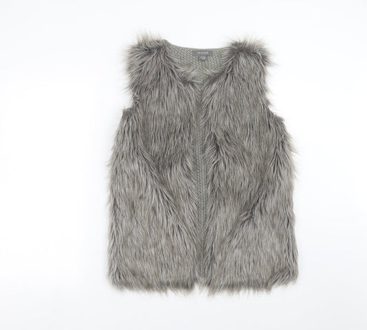 Womens UK Size S Primark Grey Gilet