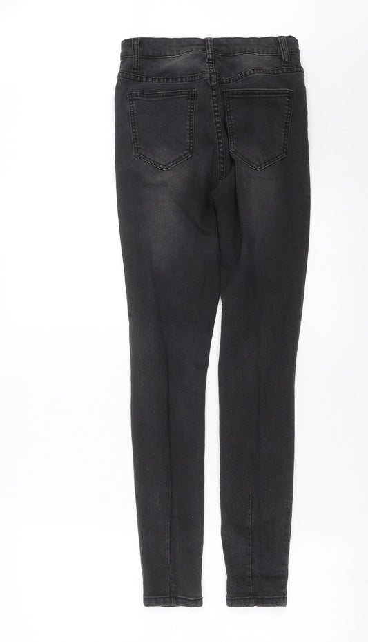 Womens UK Size 10 momokrom Extra-Slim Fit Skinny Grey Jeans