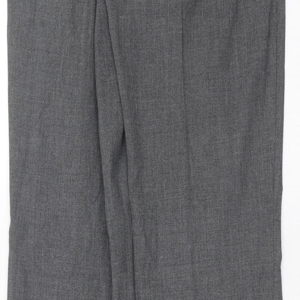 Womens UK Size 32 in Preworn Regular Fit Grey Trousers
