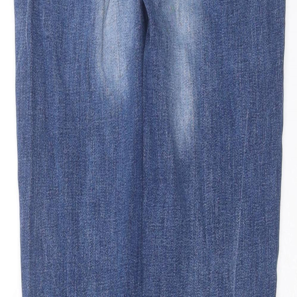 Topshop Womens Blue Denim Skinny Jeans Size 26 in L30 in