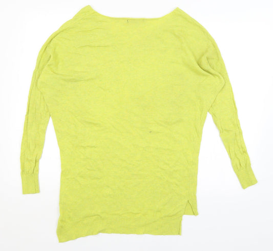 Atmosphere Womens Yellow Pullover Jumper Size XS