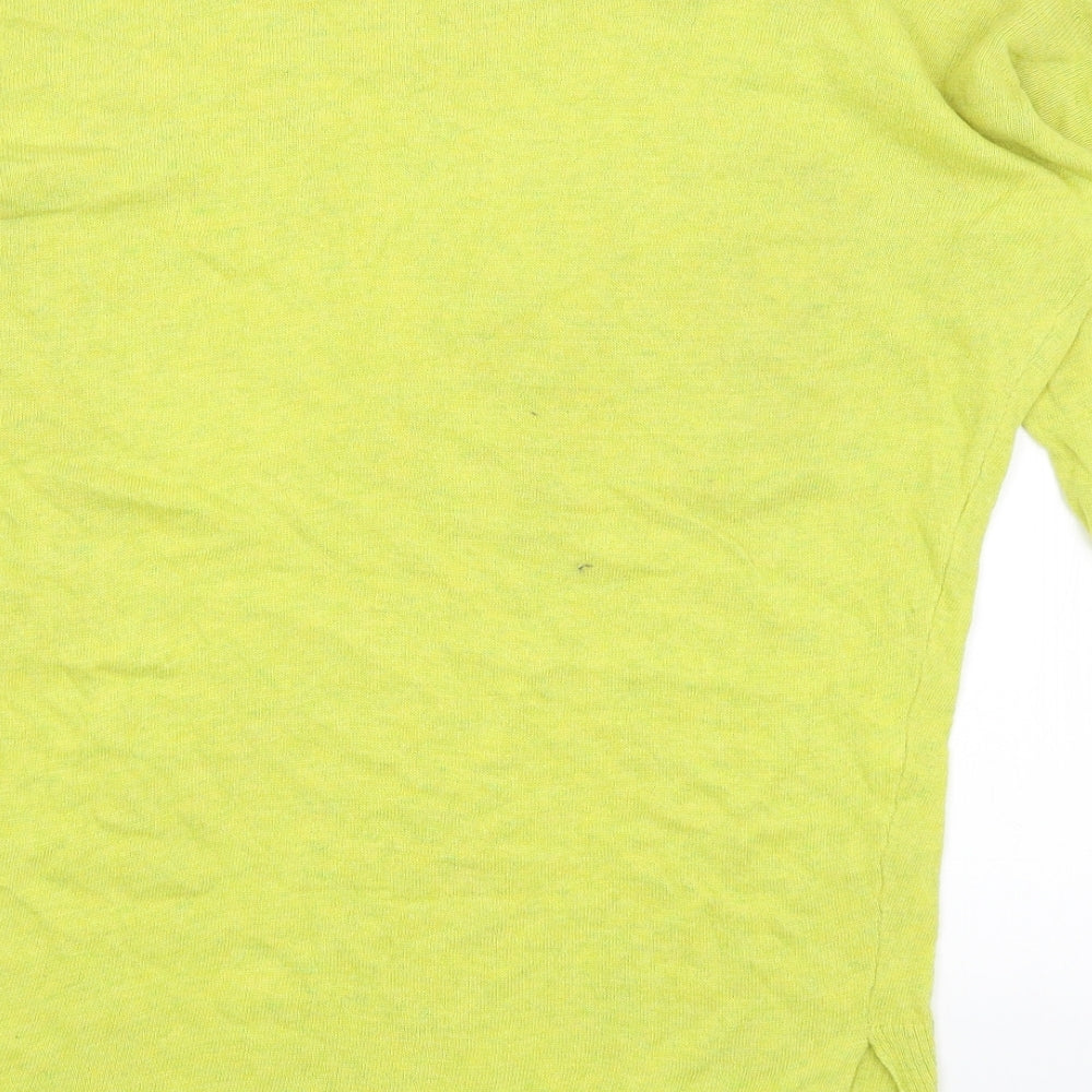 Atmosphere Womens Yellow Pullover Jumper Size XS