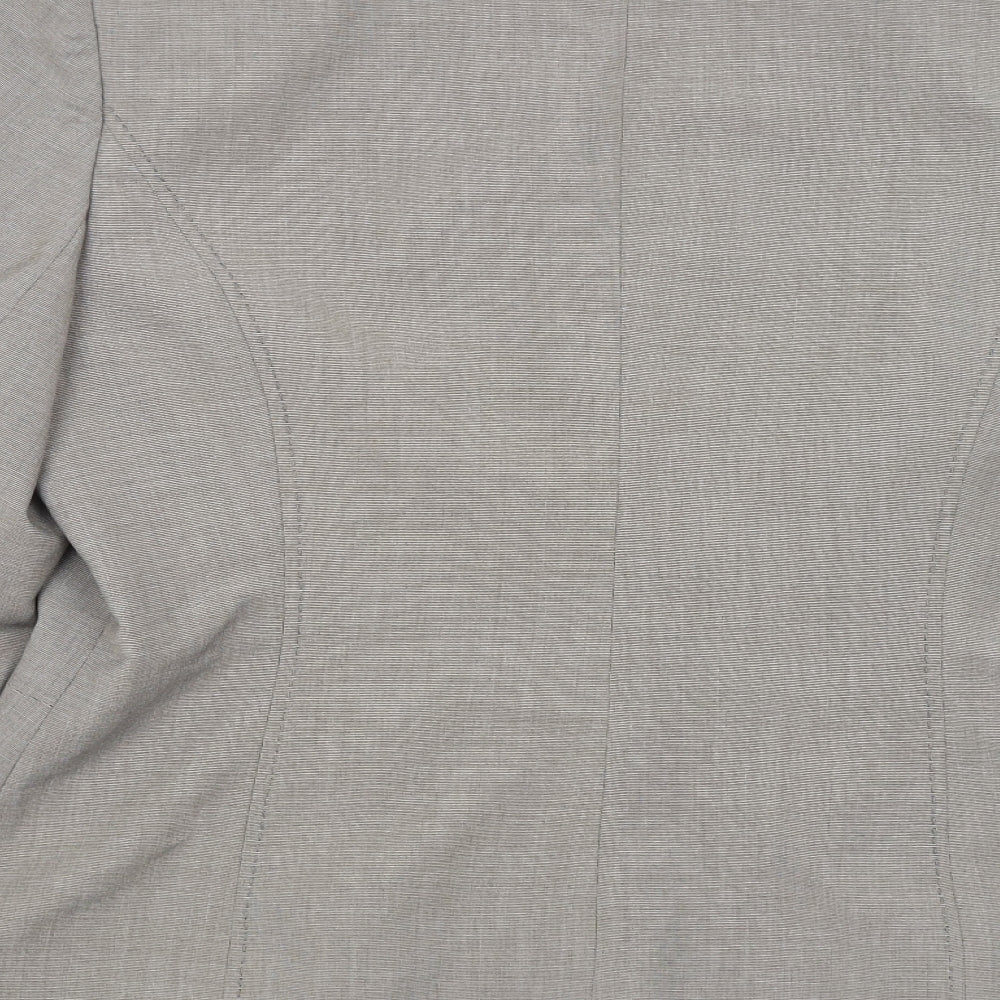 George Womens Grey Jacket Blazer Size 14