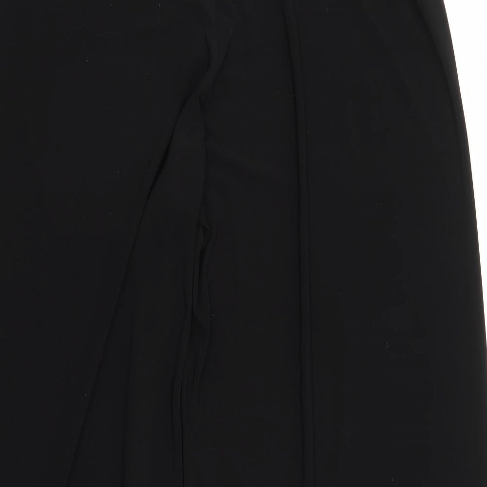 Chianti Womens Black Capri Trousers Size 16 L25 in