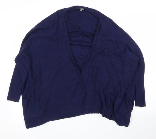 Womens UK Size 8 Phase Eight Blue Cardigan Jumper