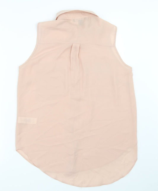 Primark Womens Pink Basic Button-Up Size 10