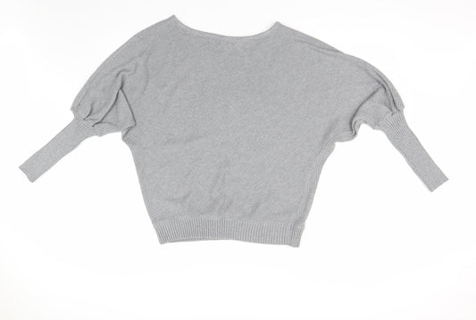 Womens UK Size M Yoins Grey Pullover Jumper
