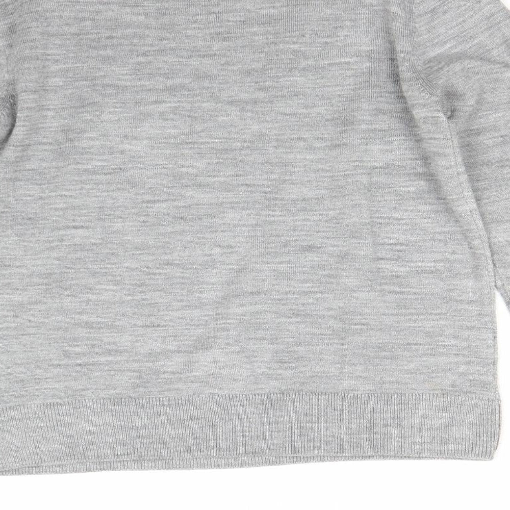 Womens UK Size S M&S Grey Pullover Jumper
