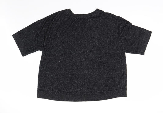 F&F Womens Black Pullover Jumper Size 20