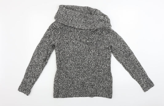 Womens UK Size 10 TIGI Grey Pullover Jumper