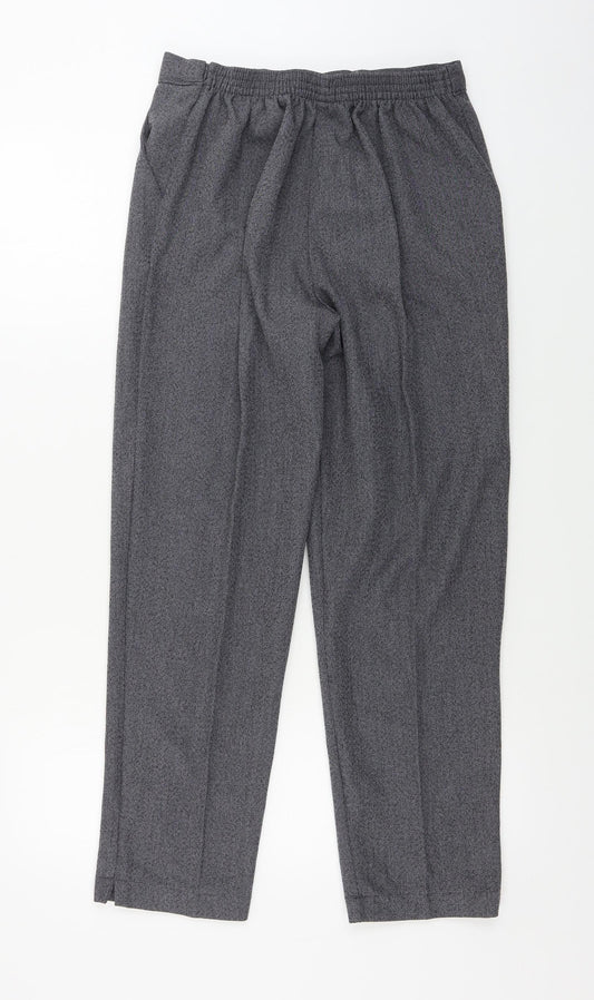 Autonomy Womens Grey Trousers Size 14 L27 in