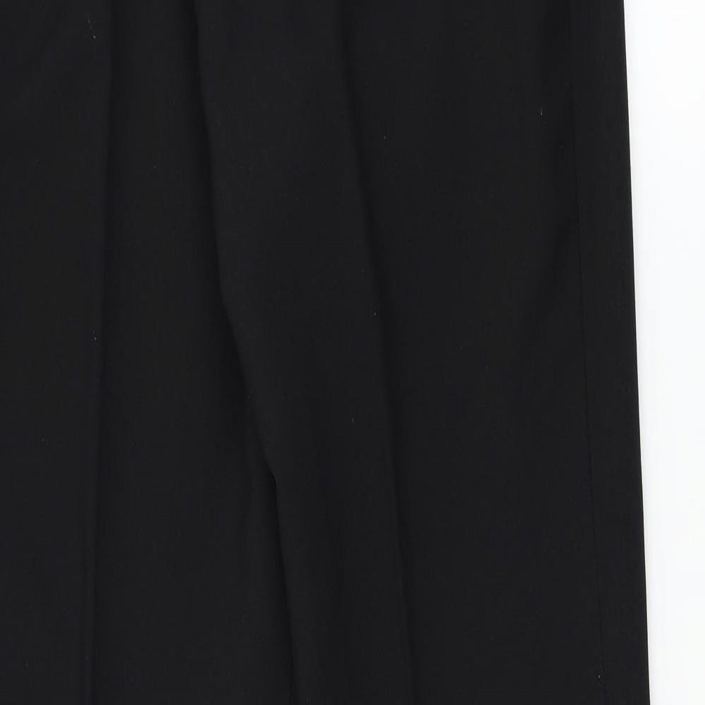 Womens UK Size 10 Dorothy Perkins Regular Fit Black Trousers