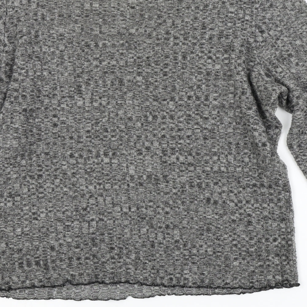Primark Womens Grey Pullover Jumper Size S
