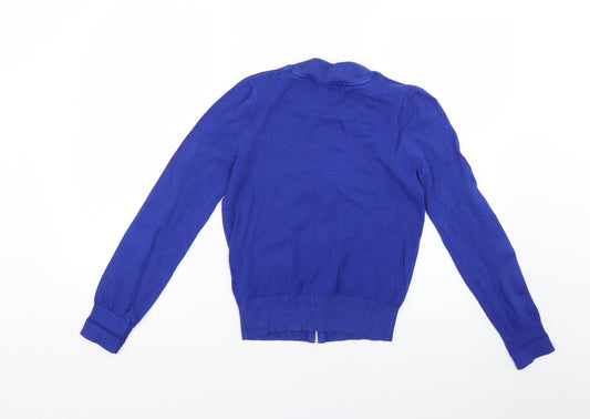 redherring Womens Blue Full Zip Jumper Size 8