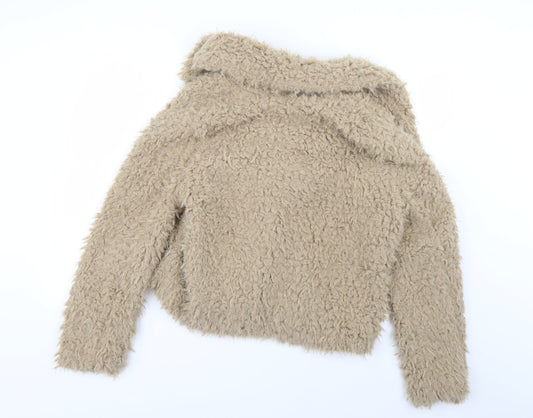 Primark Womens Beige Overcoat Coat Size 12