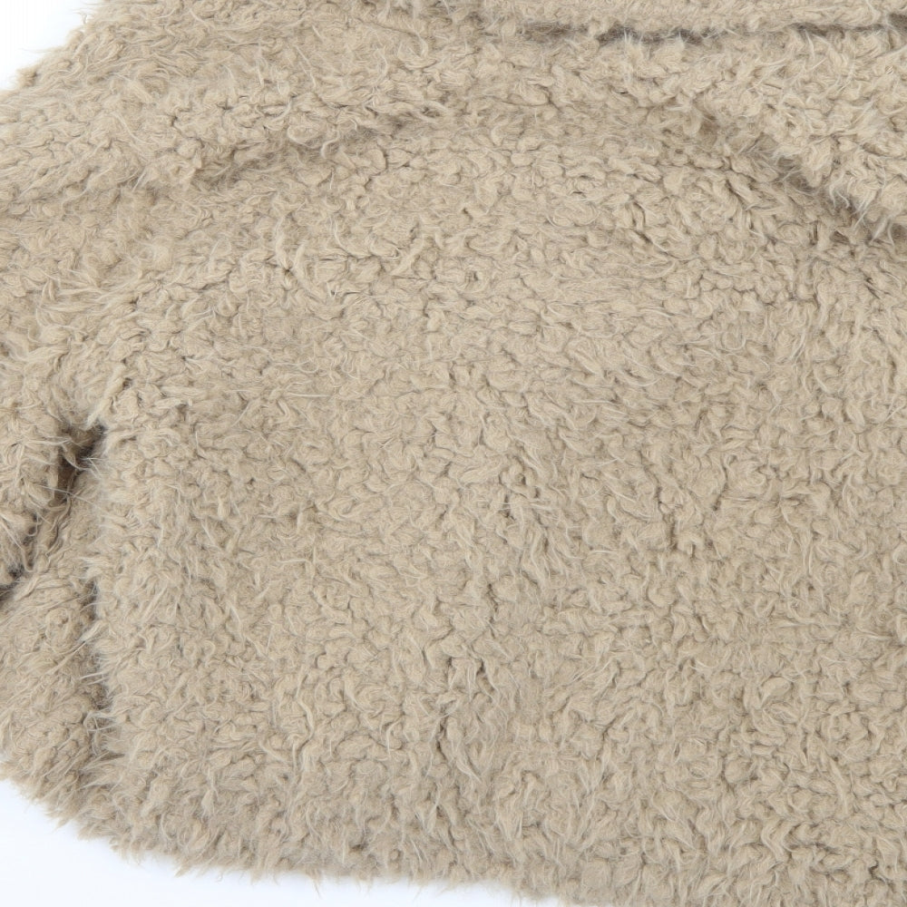 Primark Womens Beige Overcoat Coat Size 12