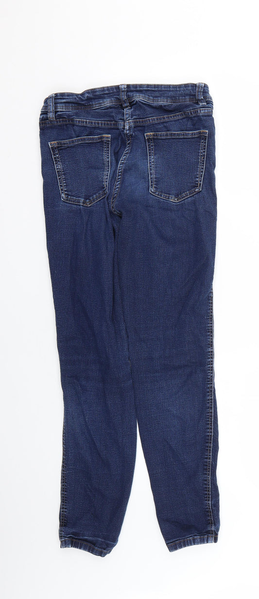 NEXT Womens Black Skinny Jeans Size 10 L26 in