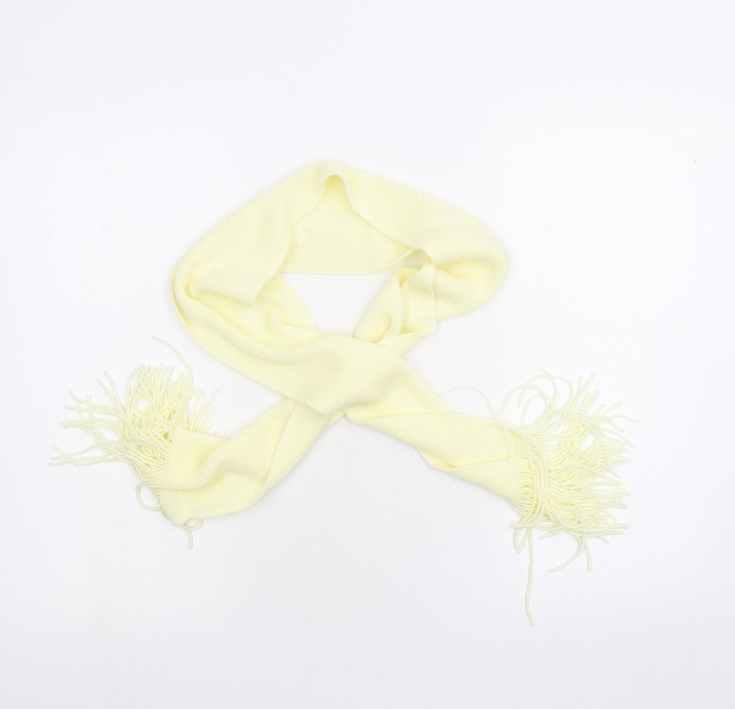 Preworn Womens White Scarf
