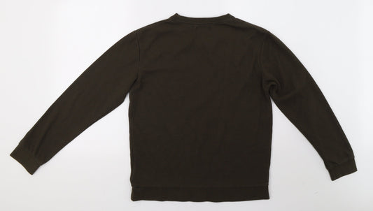 Primark Mens Green Pullover Sweatshirt Size M