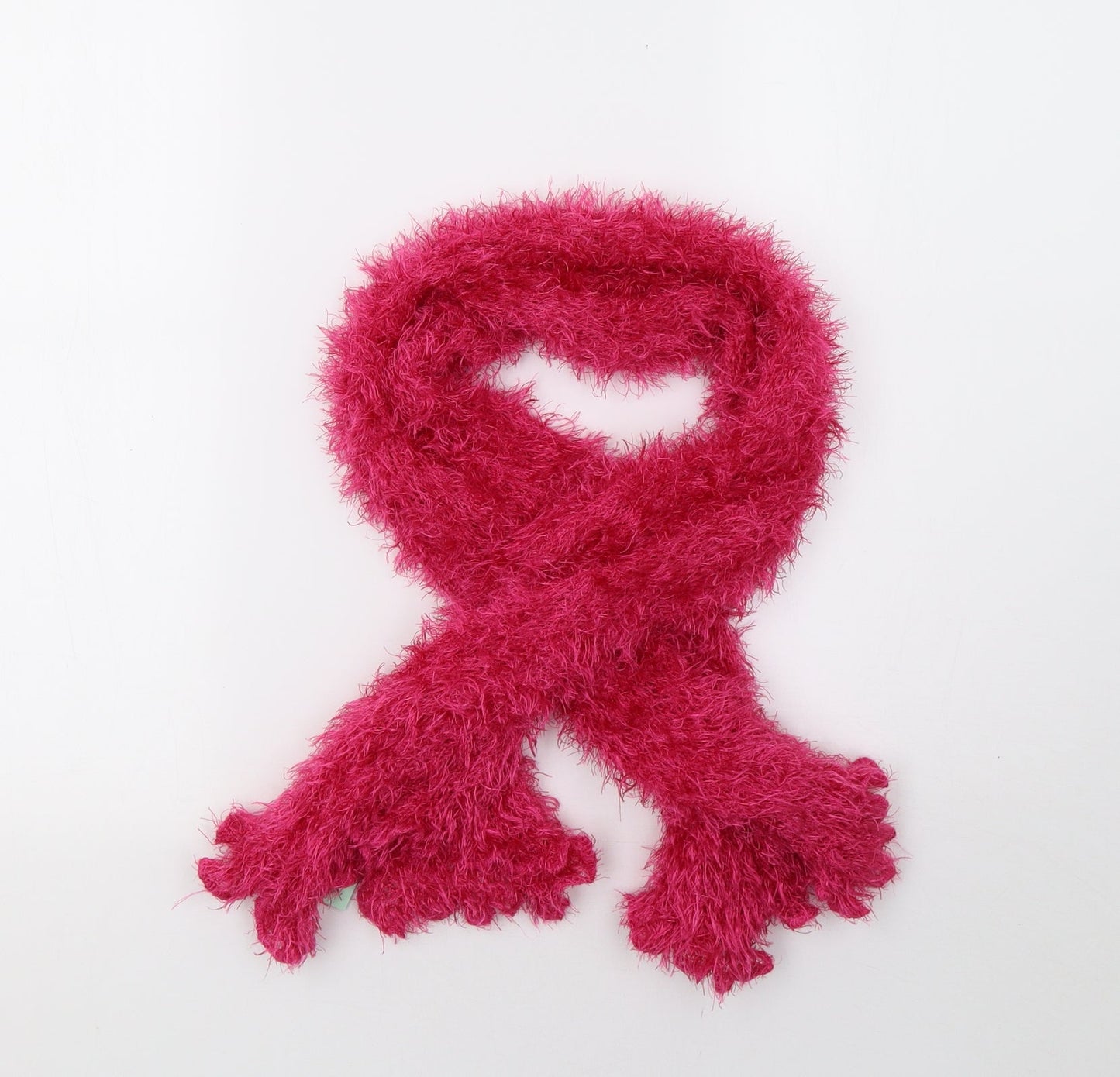 Preworn Girls Pink Knit Scarf Scarves & Wraps One Size