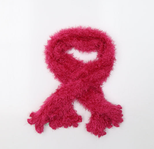 Preworn Girls Pink Knit Scarf Scarves & Wraps One Size
