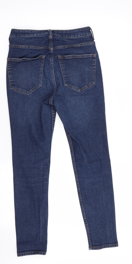 Womens UK Size 6 H&M Regular Fit Jegging Blue Jeans