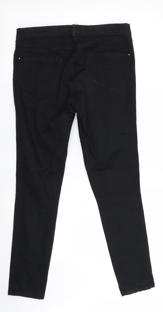 New Look Womens Black Jegging Jeans Size 10 L27 in