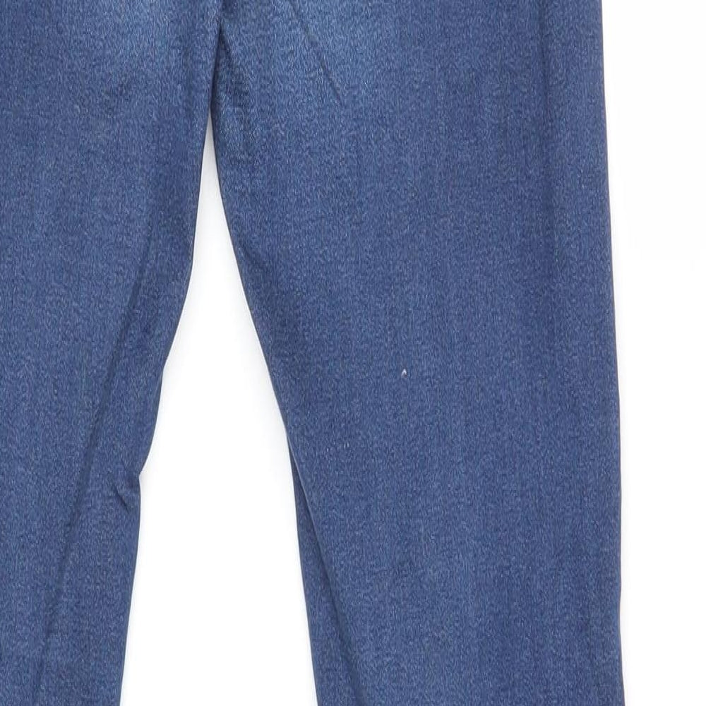 Womens UK Size 8 Cubus Regular Fit Jegging Blue Jeans