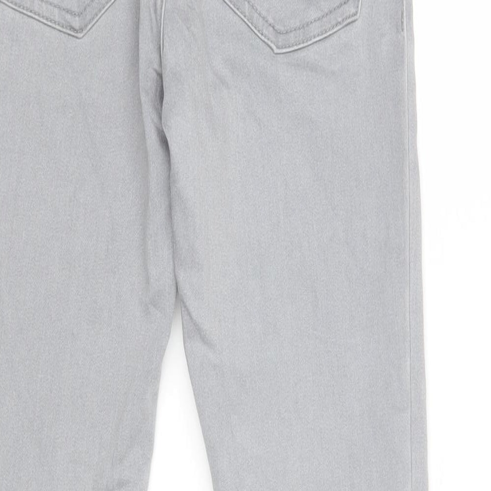 Primark Womens Grey Skinny Jeans Size 8 L28 in