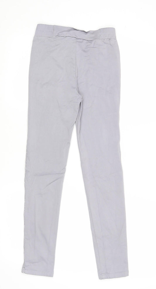 In Vogue Womens Grey Jegging Leggings Size S L27 in