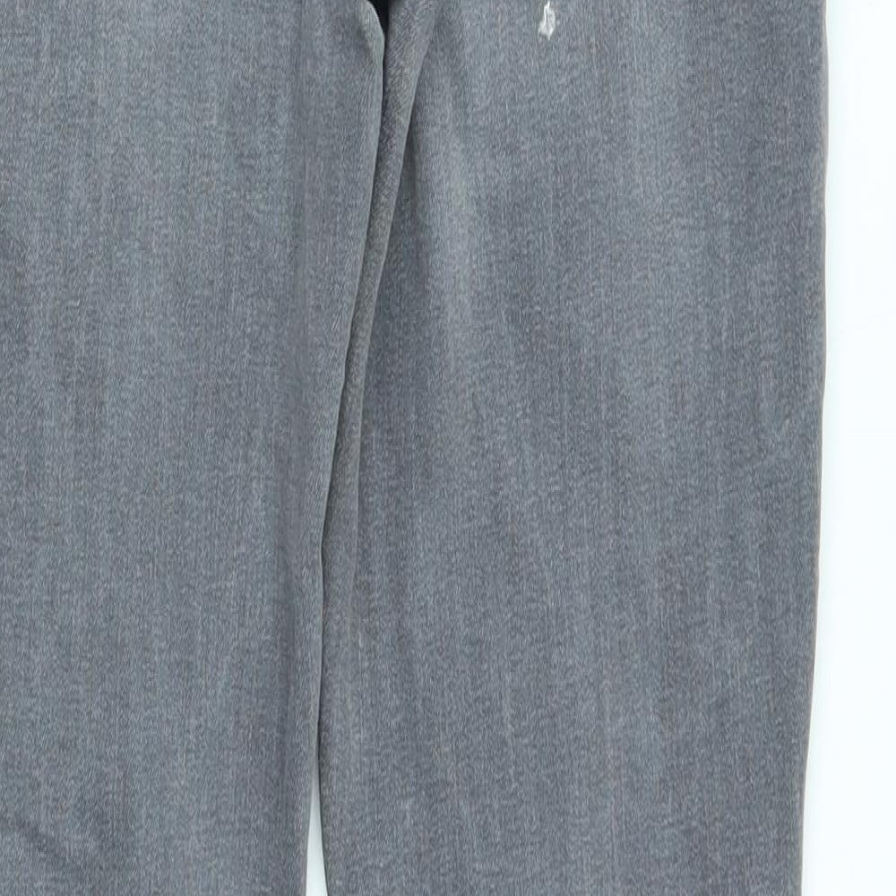 denim co Womens Grey Straight Jeans Size 10 L28 in