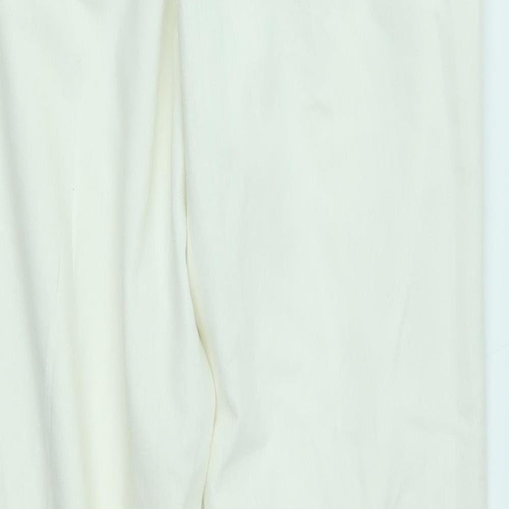 M&S Womens White Jegging Jeans Size 10 L29 in