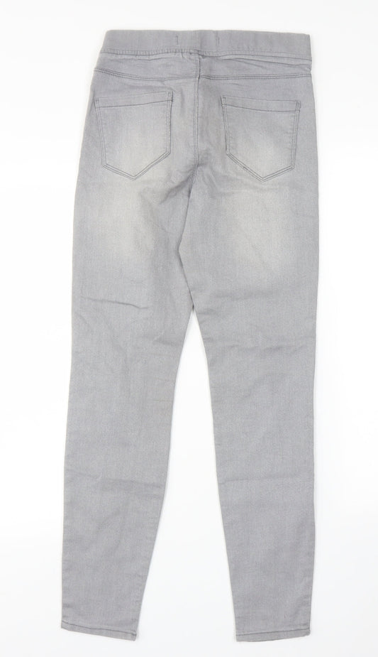 Pep & Co Womens Grey   Jegging Jeans Size 6 L28 in