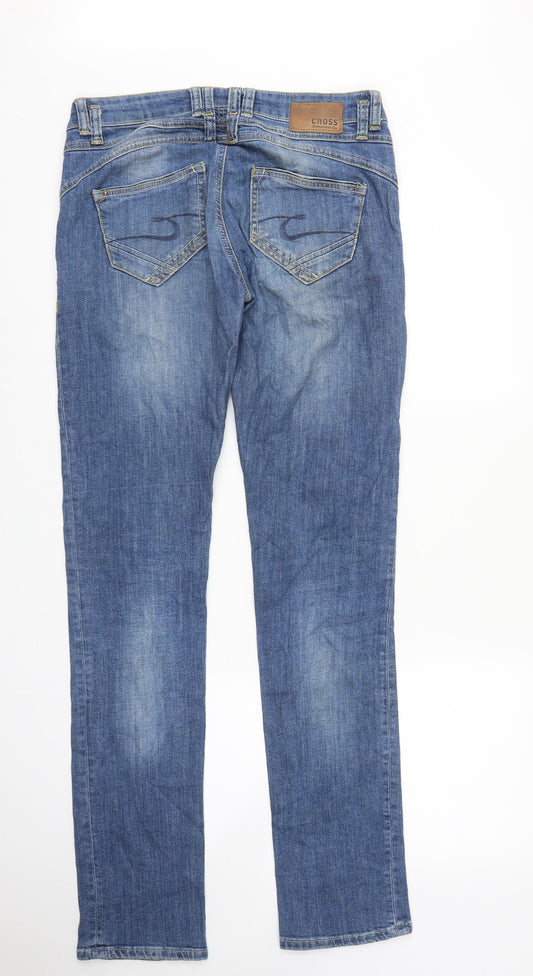 Cross Mens Blue Skinny Jeans Size 29 L34 in