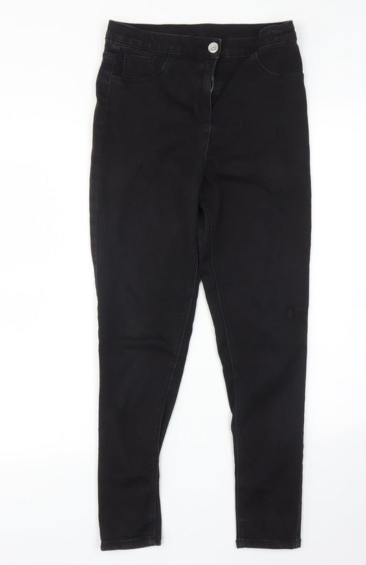 Matalan Girls Black Skinny Jeans Size 13 Years