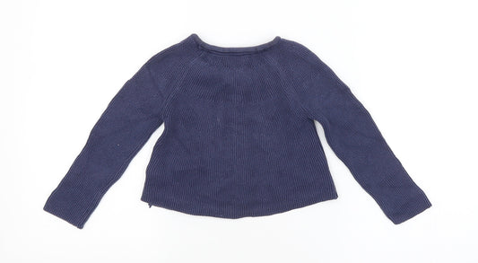 M&S Baby Blue Cardigan Jumper Size 18-24 Months