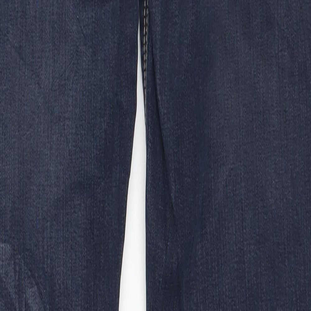 Here & There Womens Blue Denim Skinny Jeans Size S L29 in