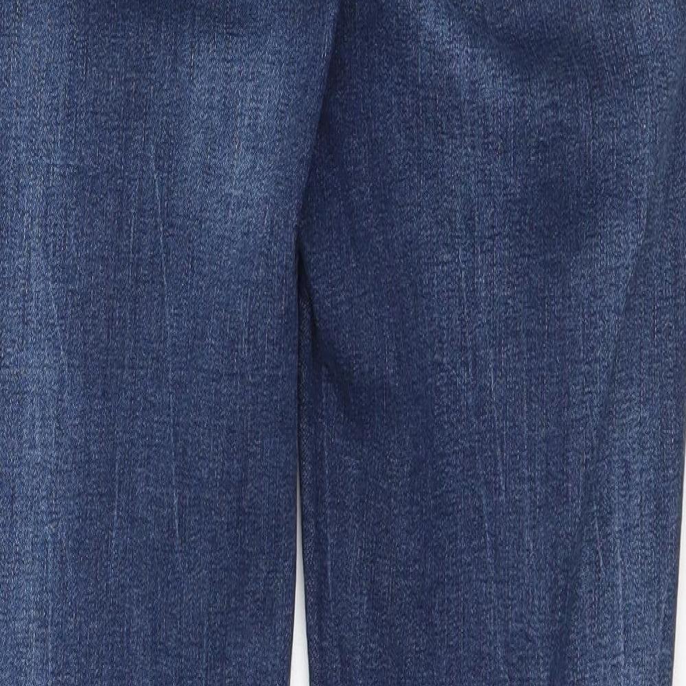 Denim & Co Womens Blue Denim Skinny Jeans Size 12 L27 in