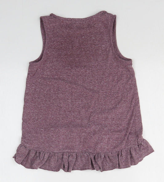 NEXT Girls Purple Tank Size 9 Years