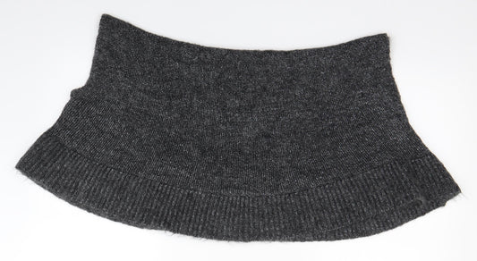 New Look Womens Grey Cape Jumper Size 14