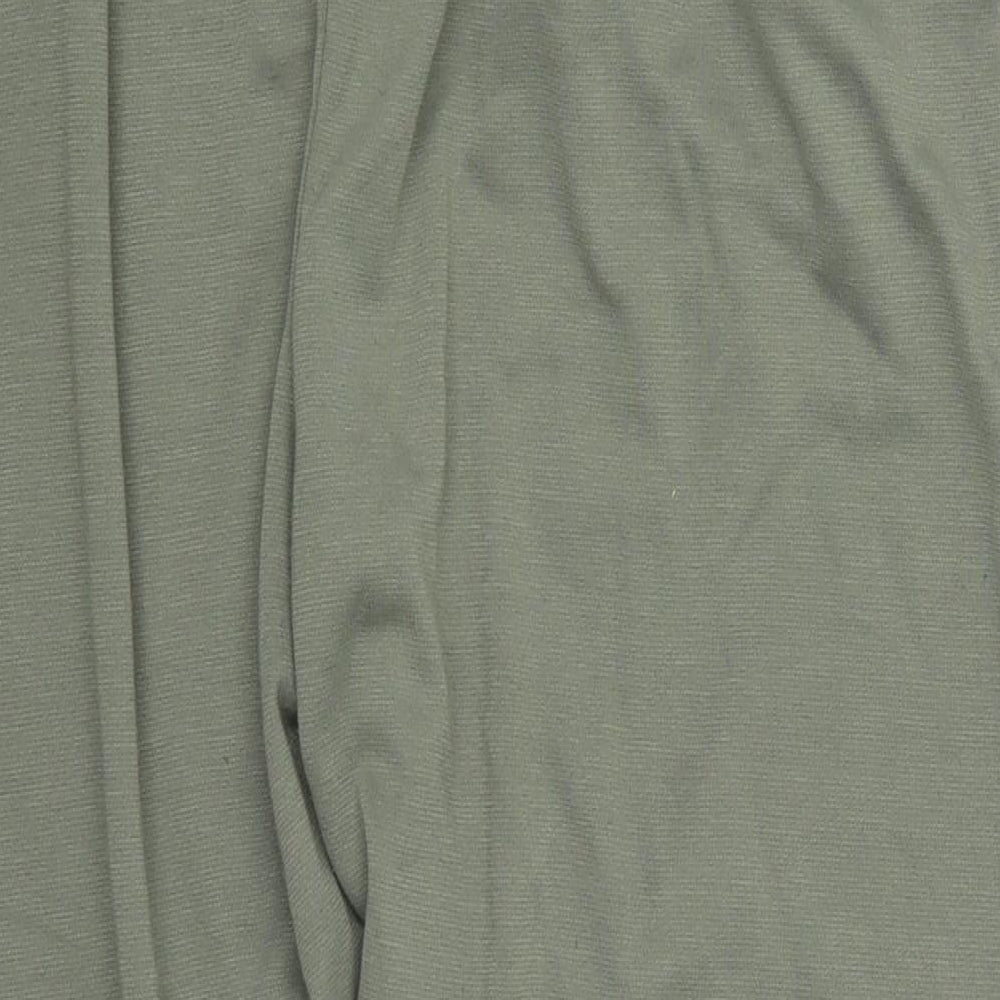 Womens UK Size L Misspap Regular Fit Sweatpants Green Trousers